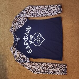 Billabong Girls' Purty Wild Longsleeve Rashguard Large